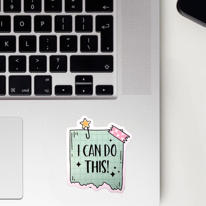 I Can Do This Sticker