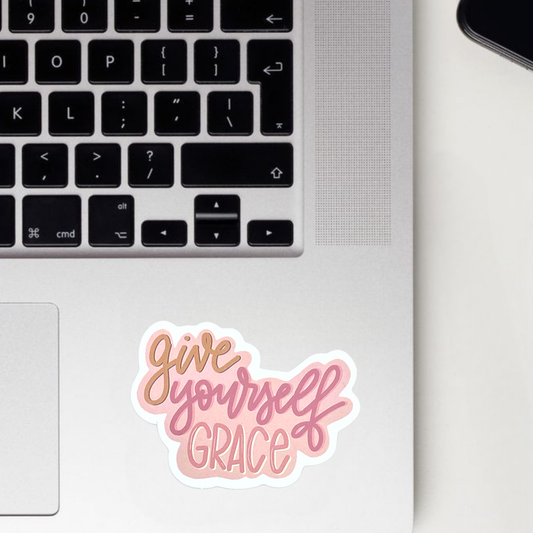 Give Yourself Grace Sticker