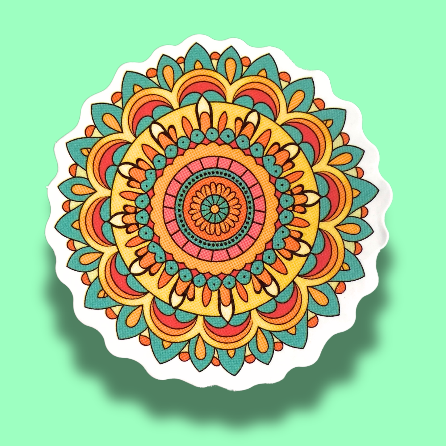 Mandala Matrix Sticker