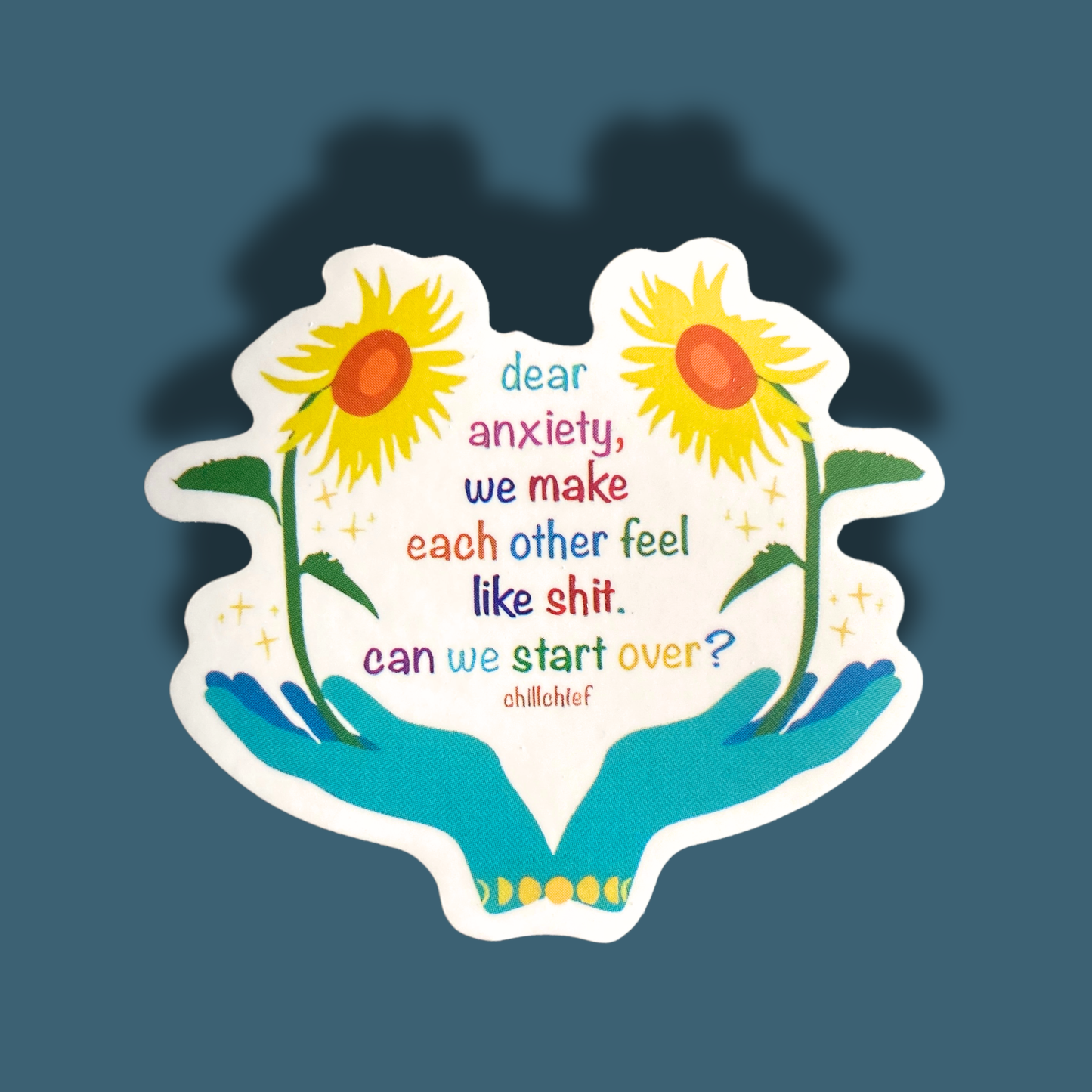 Dear Anxiety...... Sticker