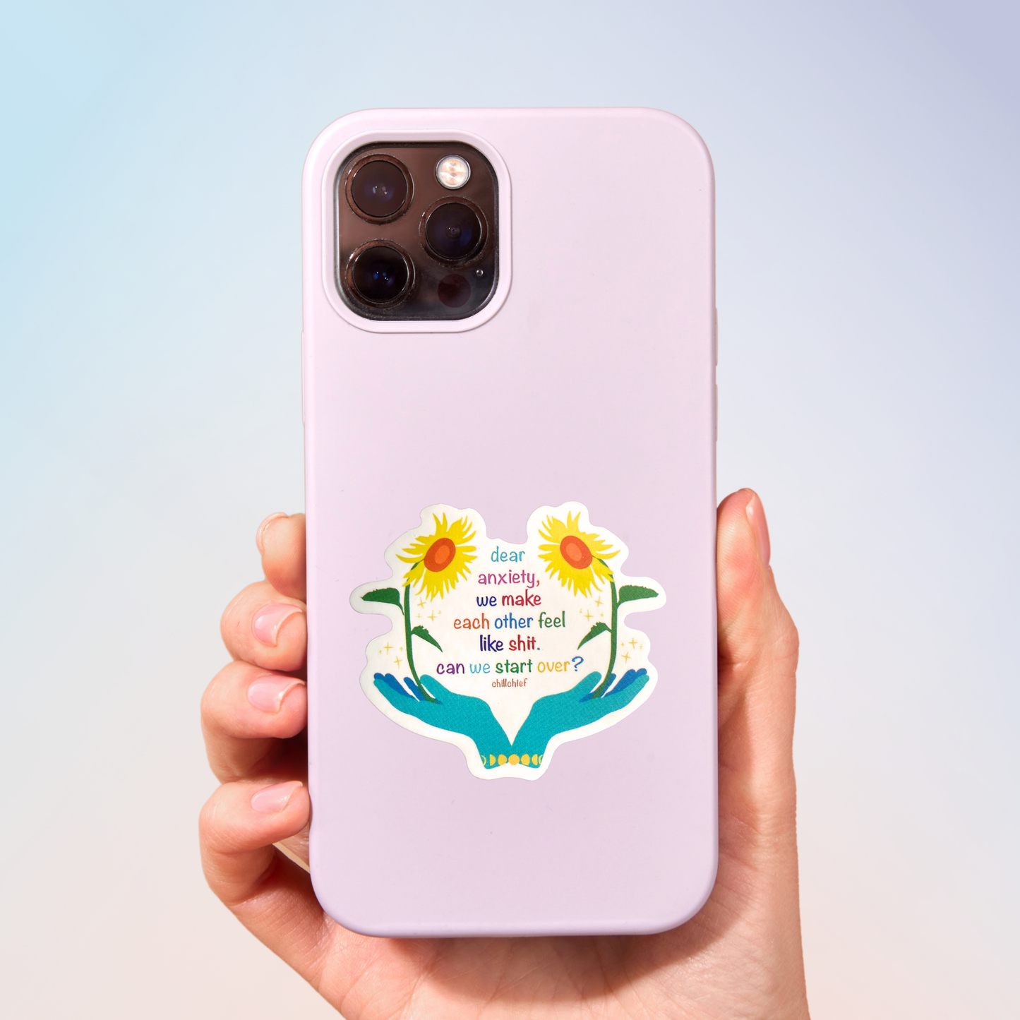 Dear Anxiety...... Sticker