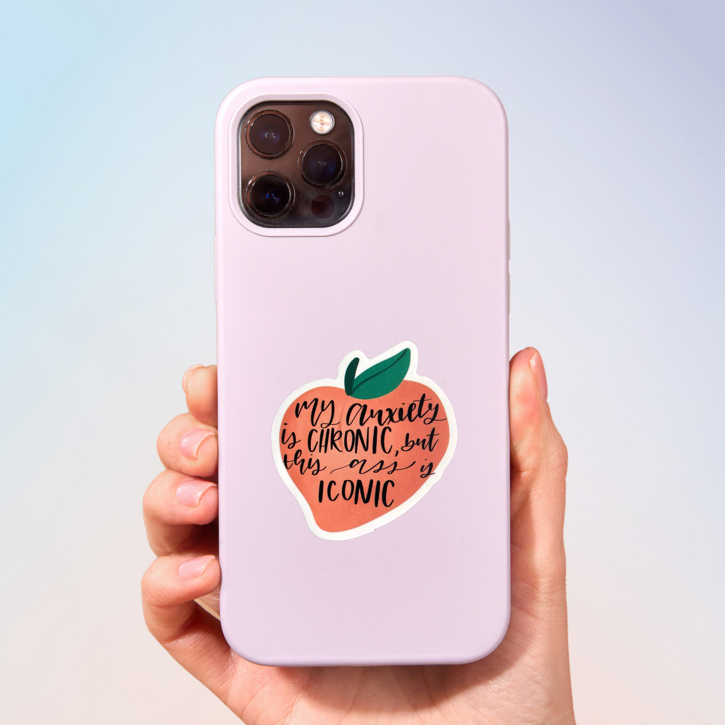 Chronic Anxiety, Iconic Swag Sticker