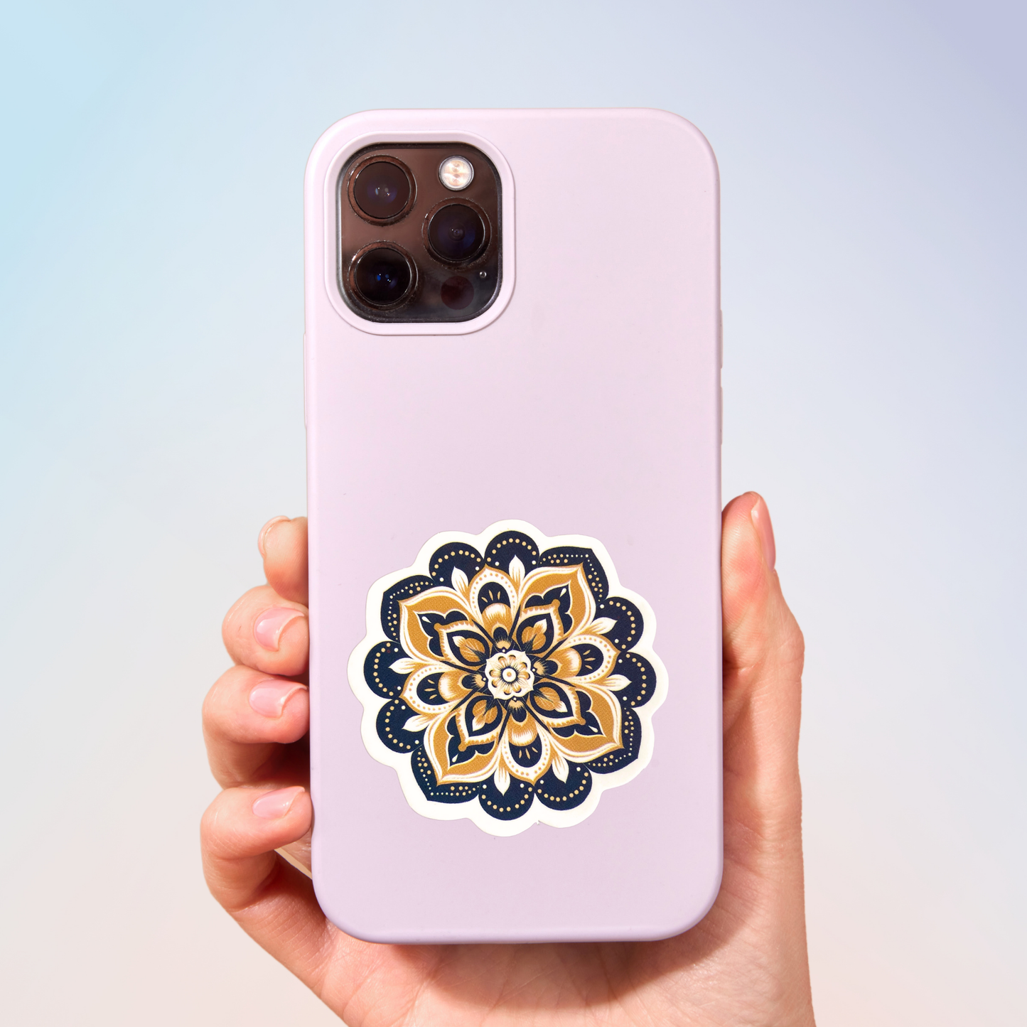 Blooming Joy Mandala Sticker