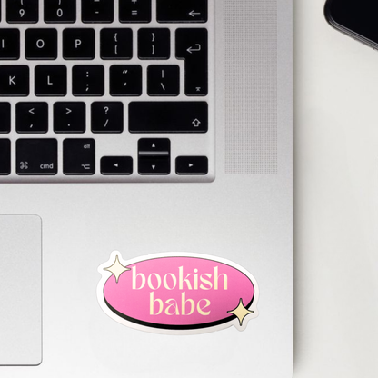 Bookish Babe Sticker
