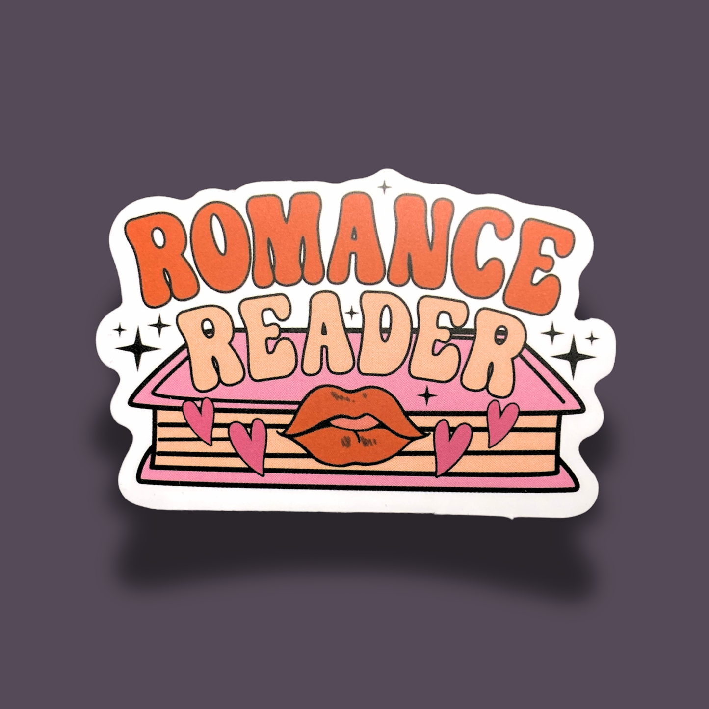 Romance Reader Sticker