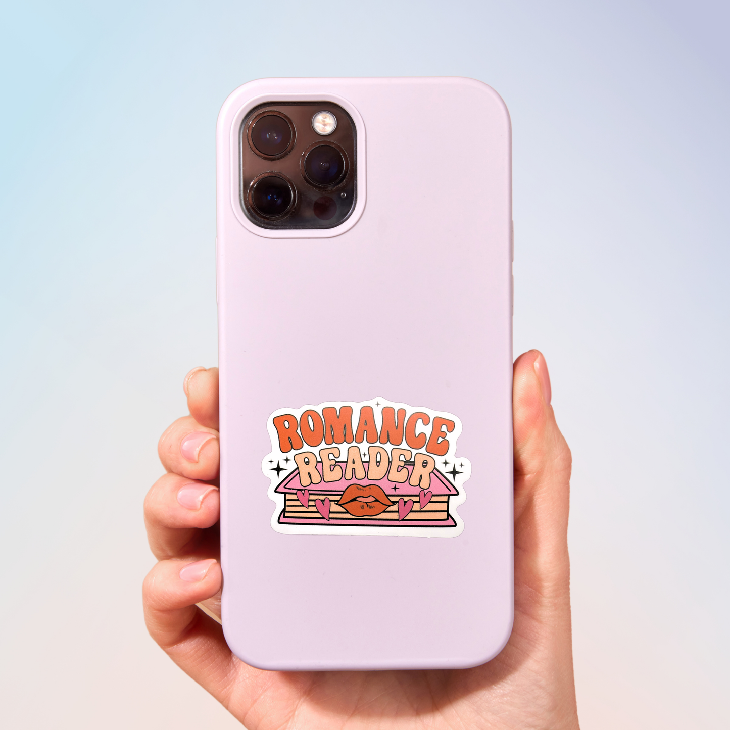Romance Reader Sticker