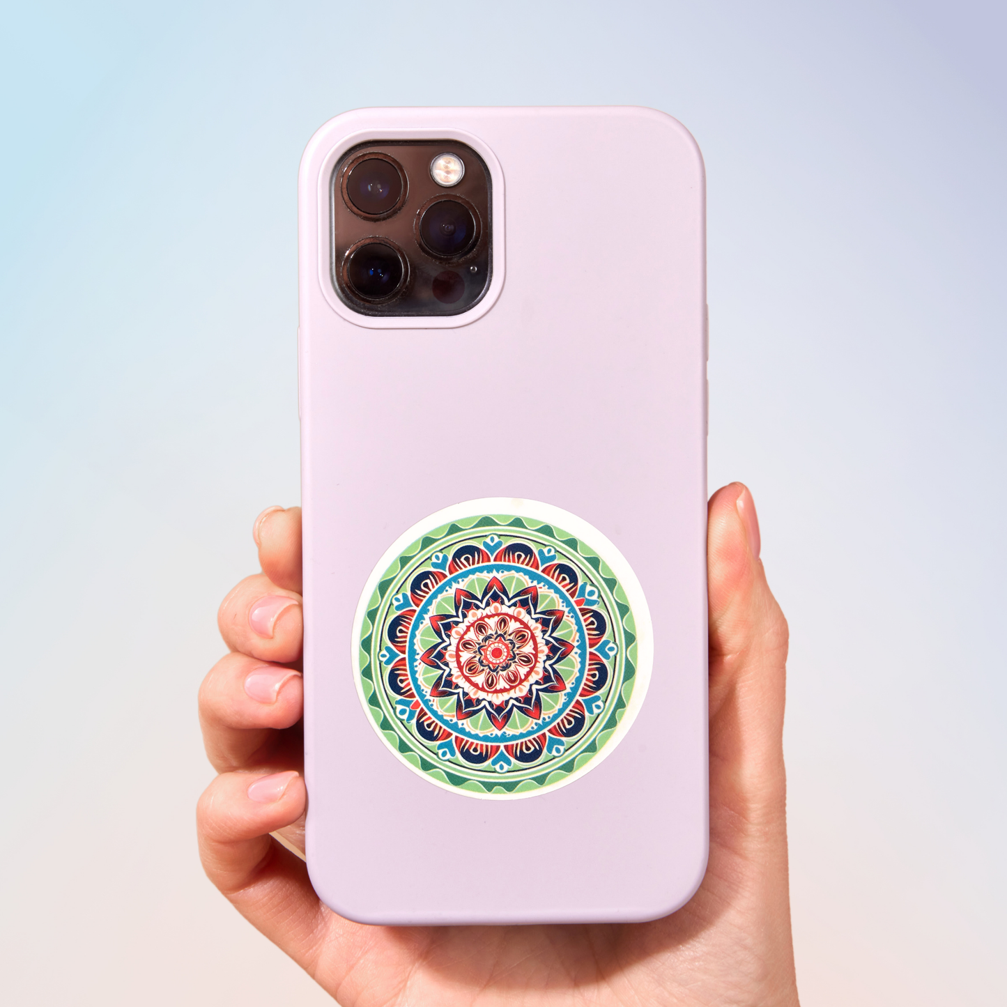 Vibrant Bloom Sticker