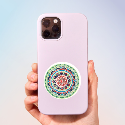 Vibrant Bloom Sticker