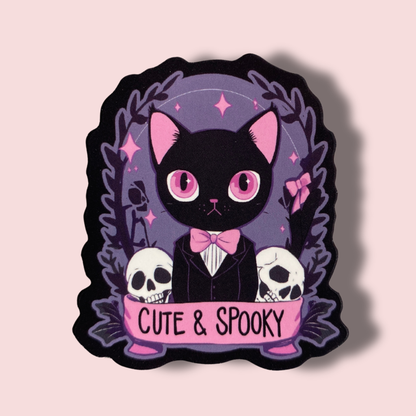 Cute And Spooky Sticker