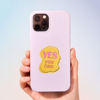 Yes You Can Sticker