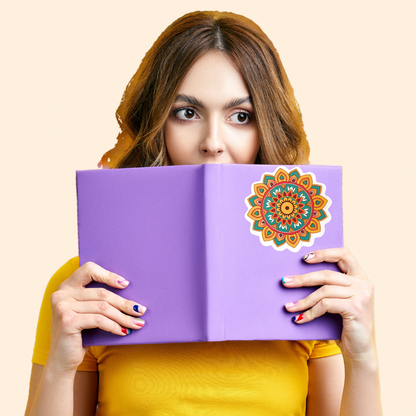 Serene Bloom Mandala Sticker