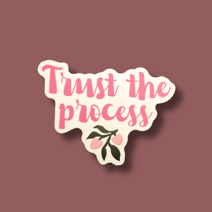 Trust The Process Sticker