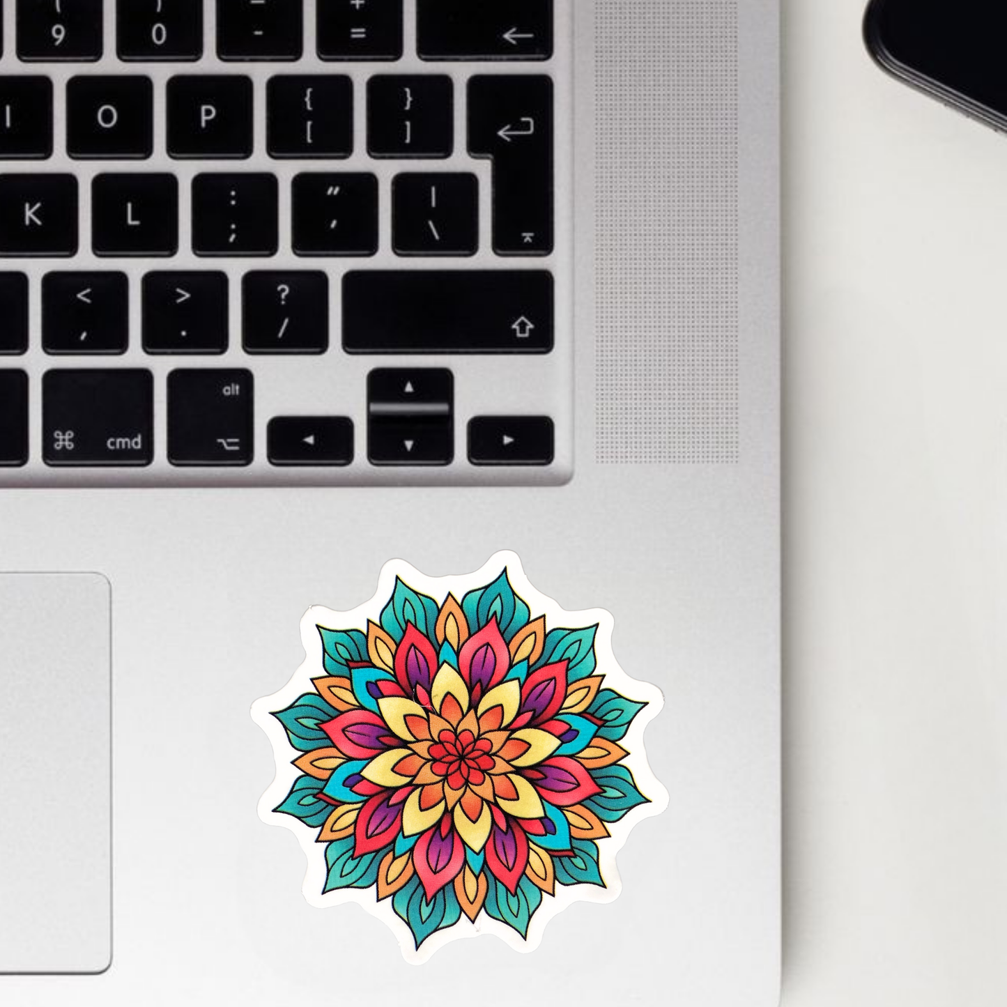 Petal Perfection Mandala Sticker