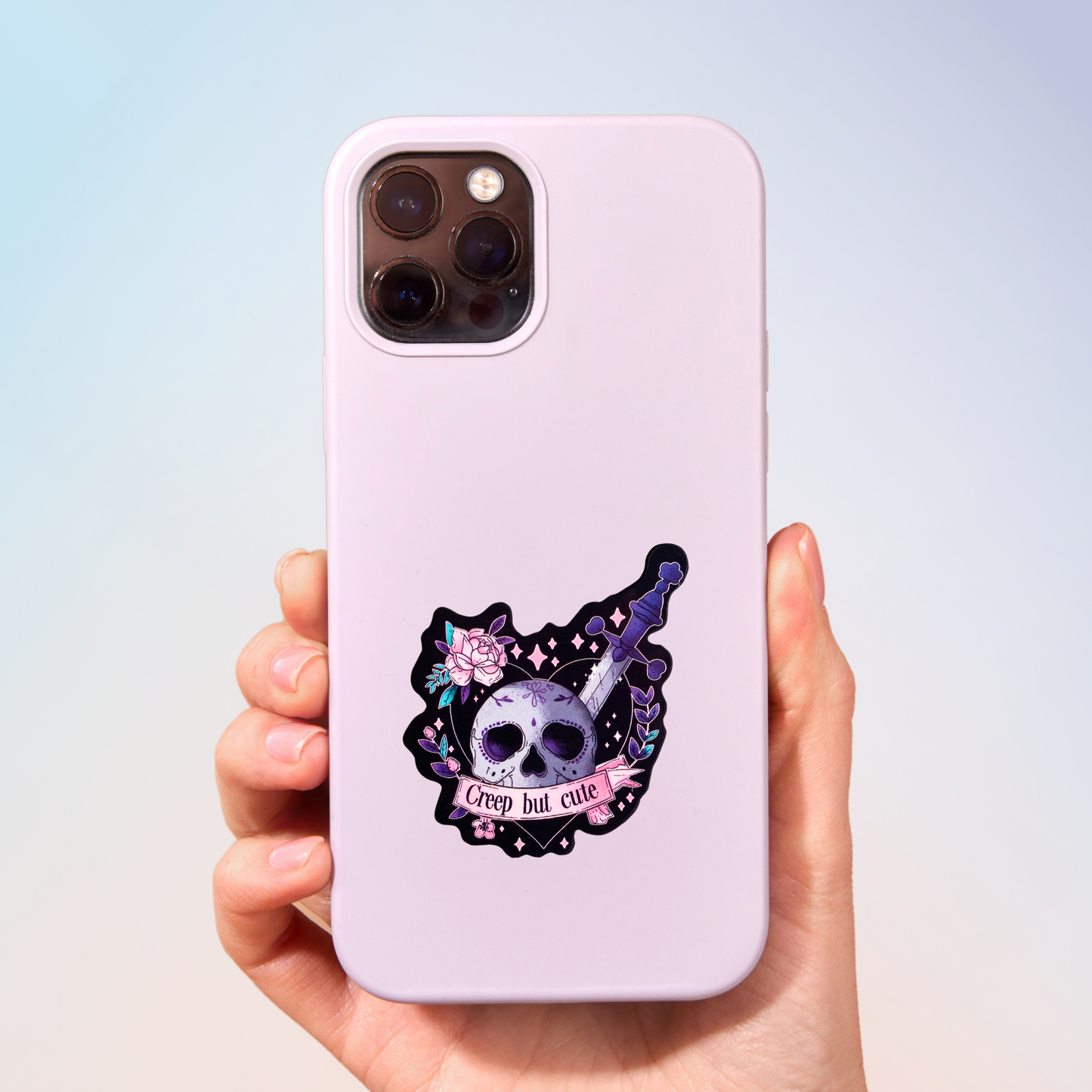 Creep But Cute Sticker