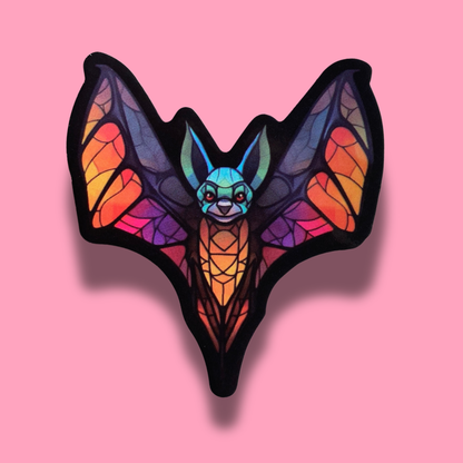 Bat Art Sticker