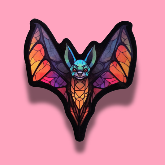 Bat Art Sticker