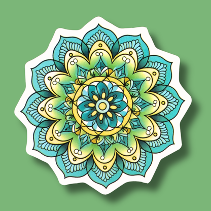 Ethereal Mandala Sticker