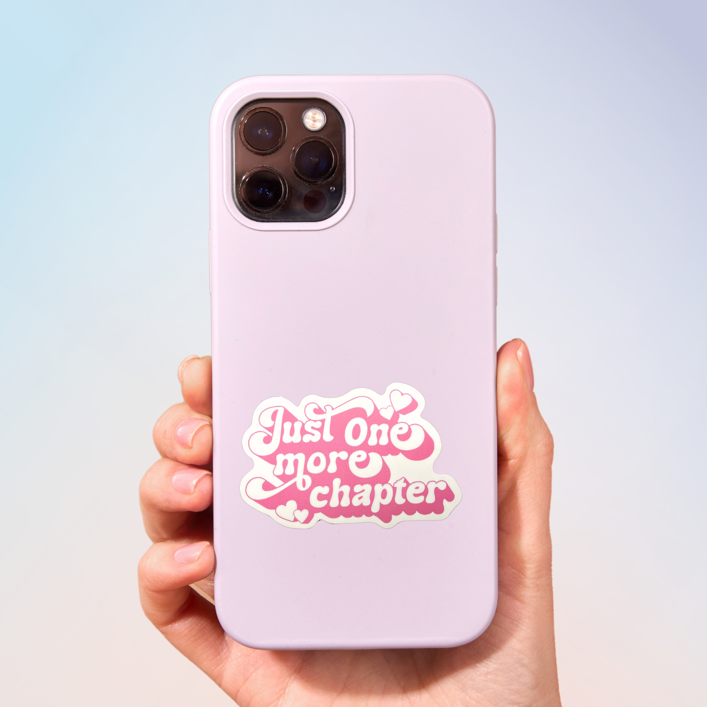 Just One More Chapter Sticker