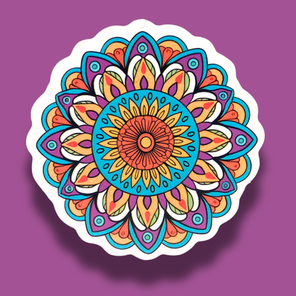 Bright Mandala Sticker