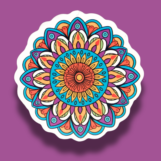 Bright Mandala Sticker
