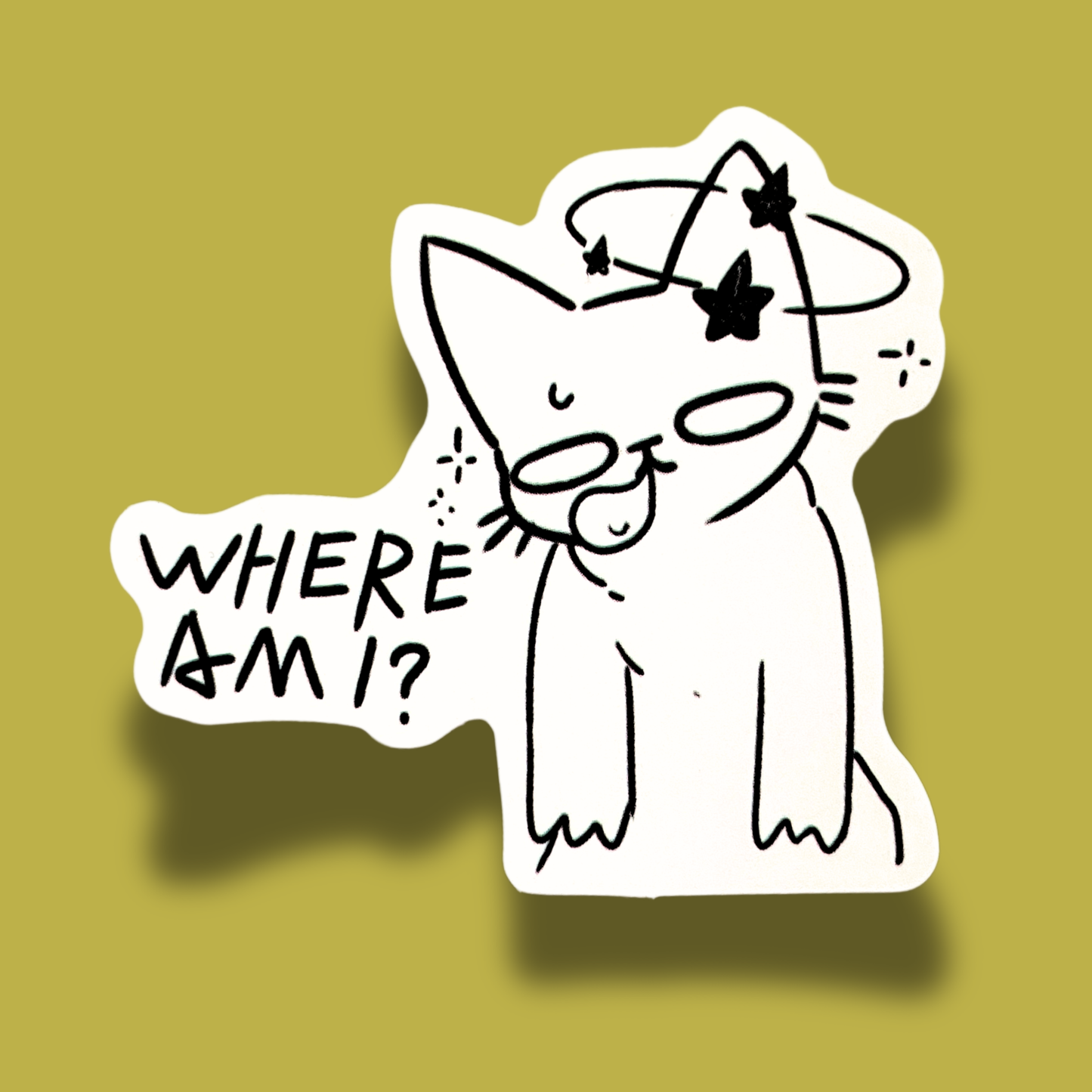 Where Am I? Sticker