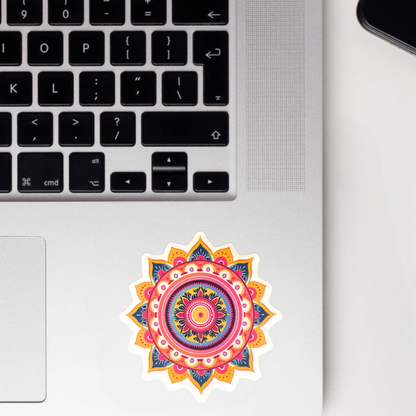 Mandala Art Sticker