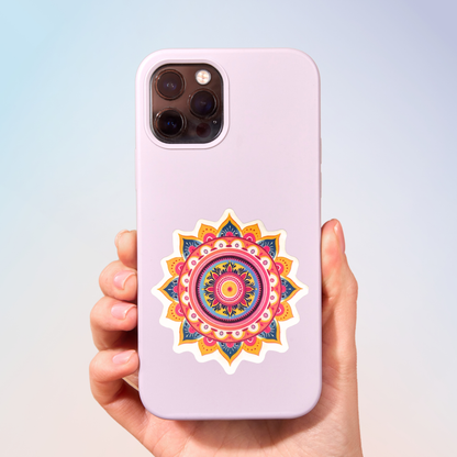 Mandala Art Sticker