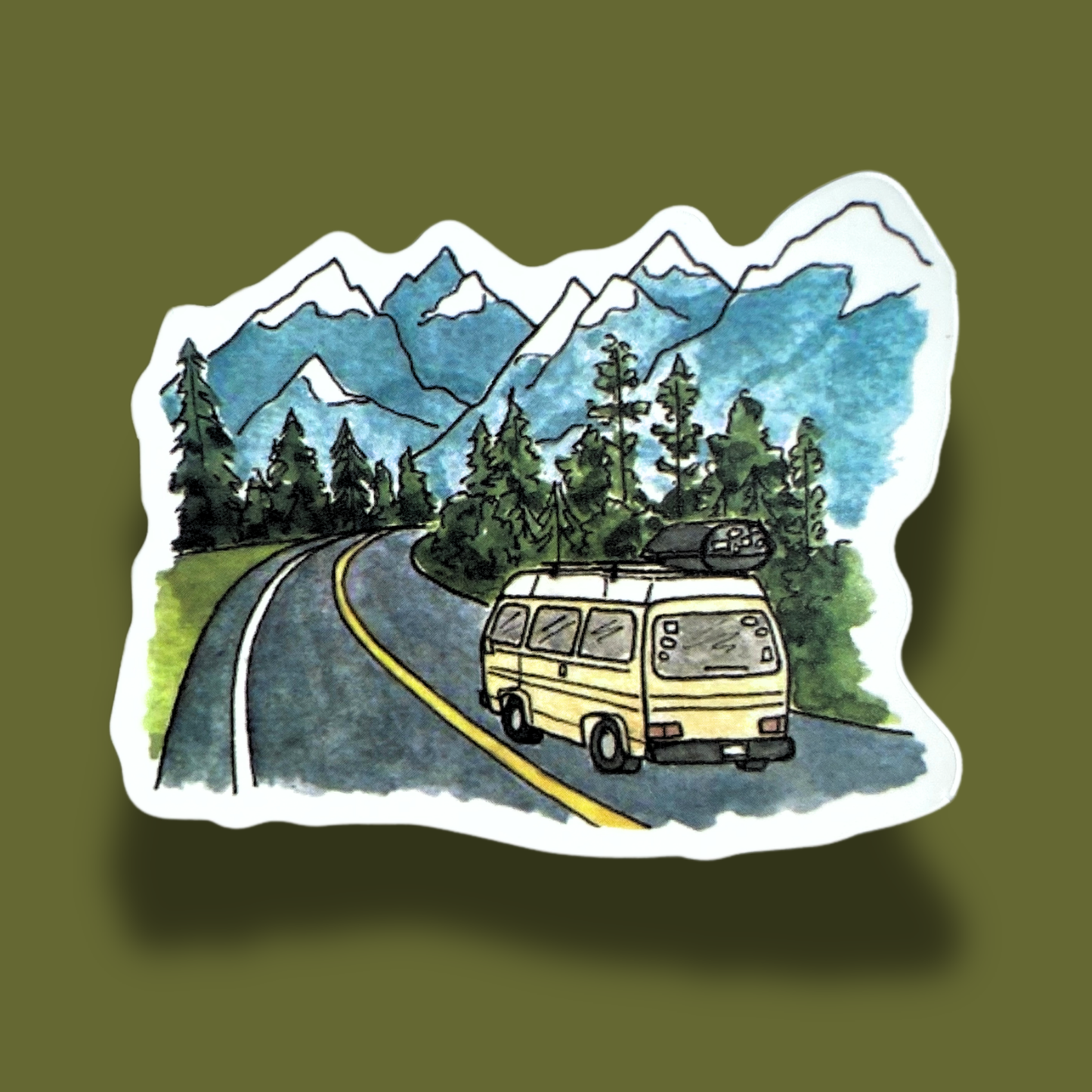 Road Trip Sticker