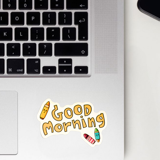 Good Morning Sticker