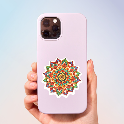 Floral Harmony Sticker
