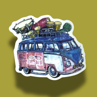 Travel Free Sticker