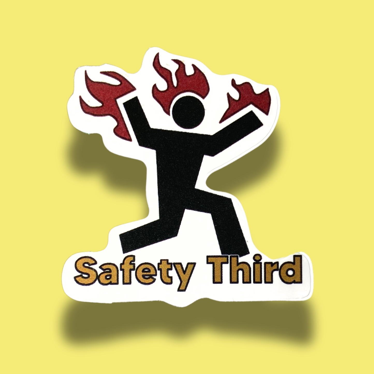 Safety Third Sticker
