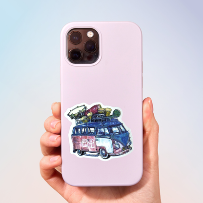 Travel Free Sticker