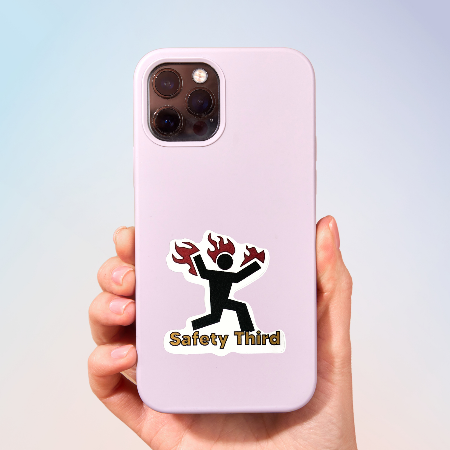 Safety Third Sticker