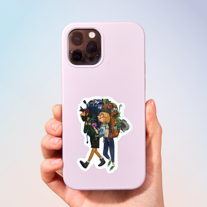 Pack And Go Sticker
