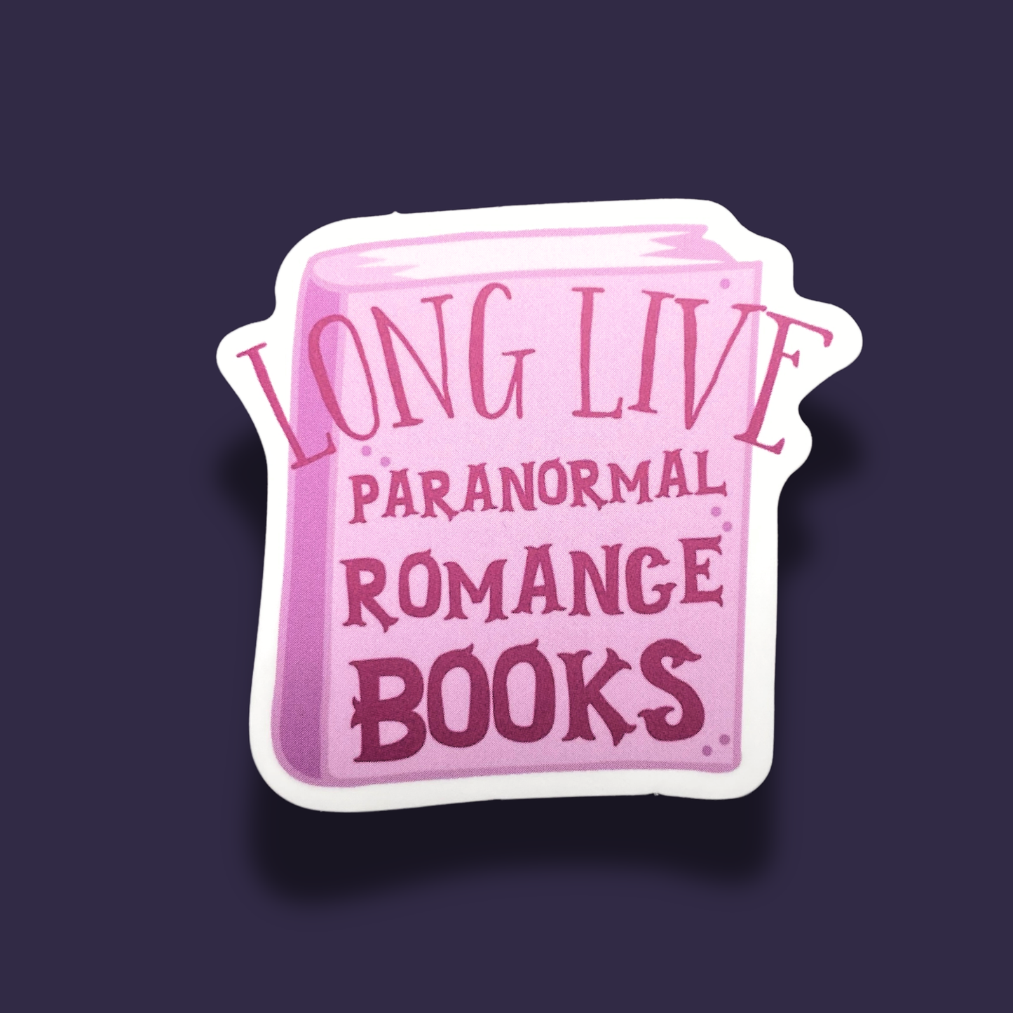 Long Live Books Sticker