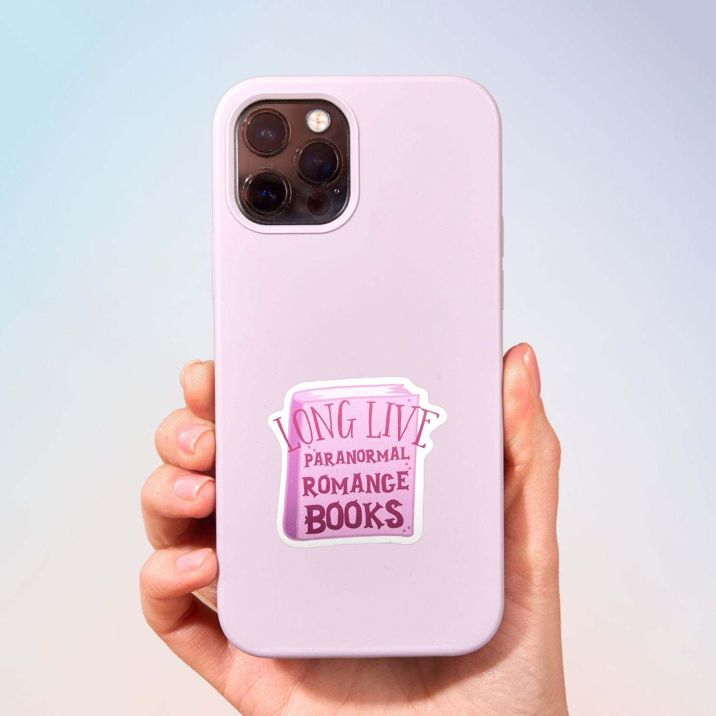 Long Live Books Sticker