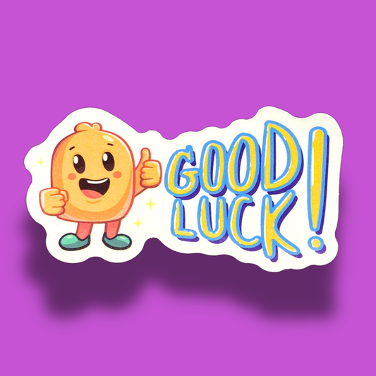 Good Luck Sticker