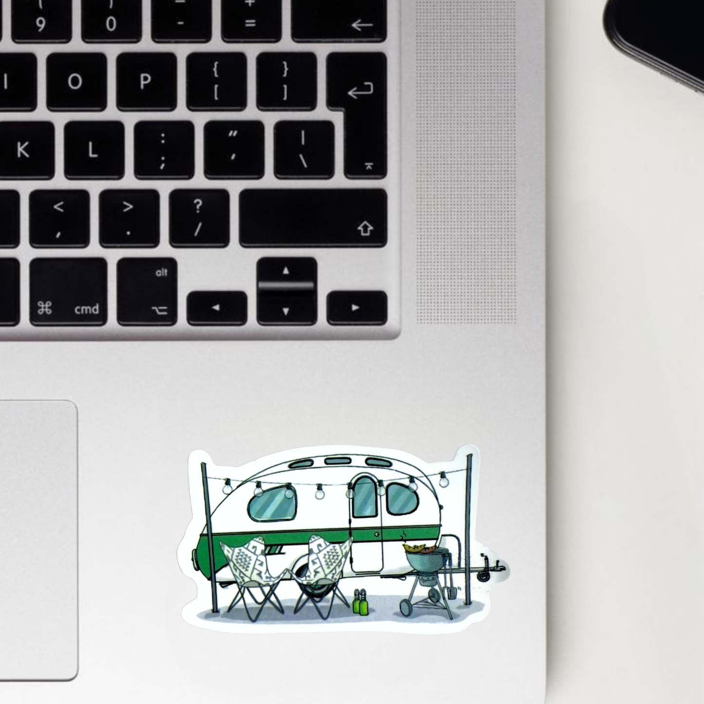 Wander Free Sticker