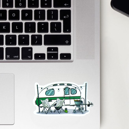 Wander Free Sticker