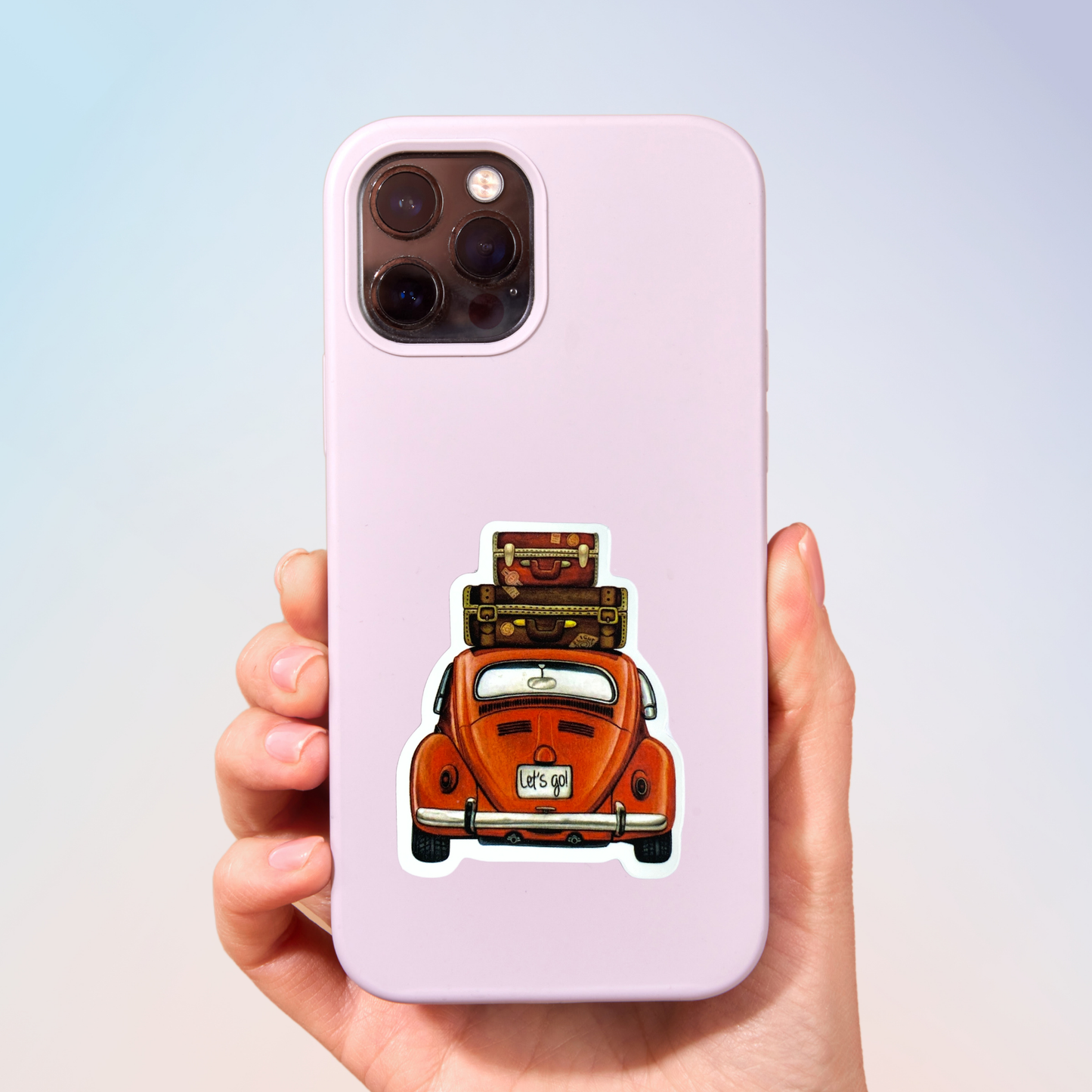 Travel Car Frenzy Sticker