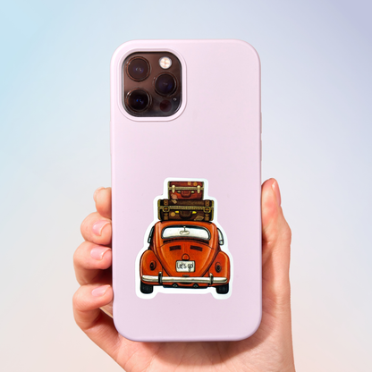 Travel Car Frenzy Sticker