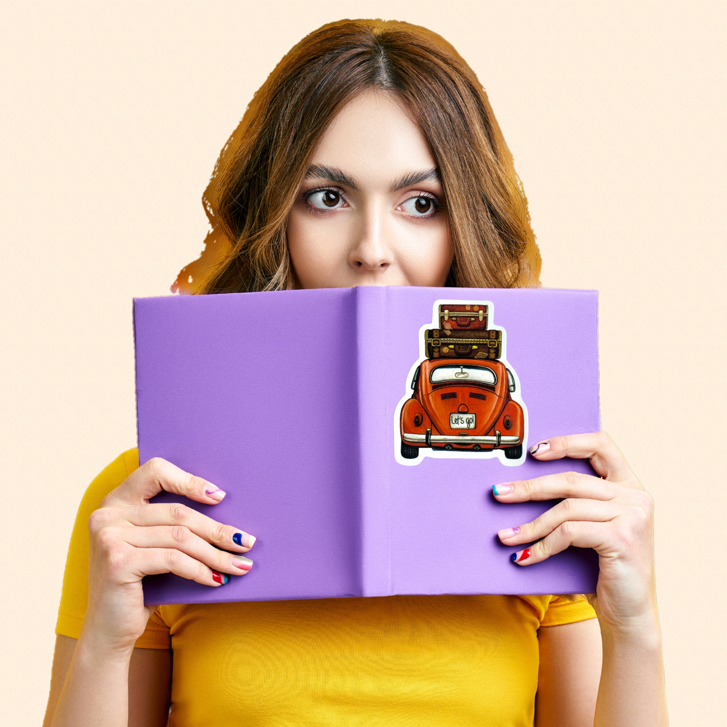 Travel Car Frenzy Sticker