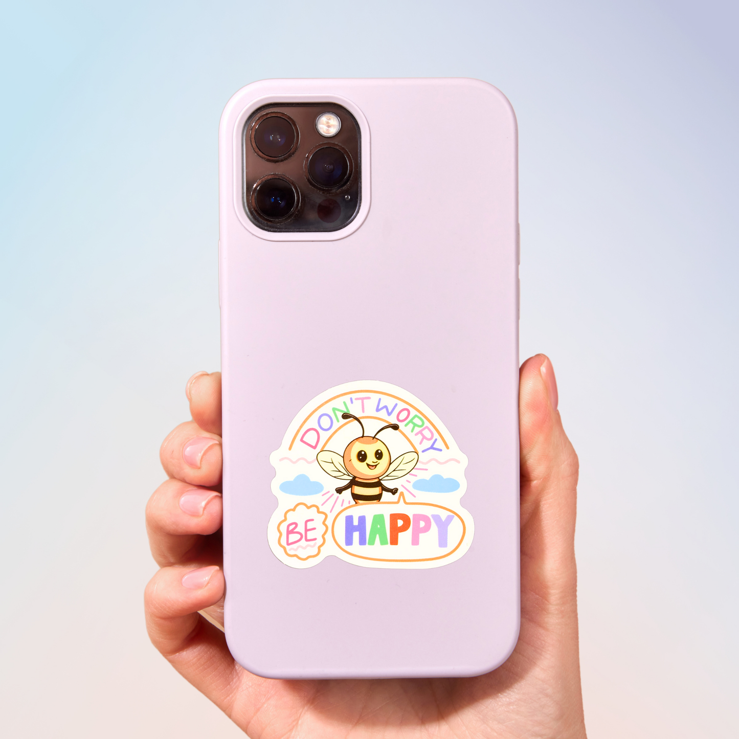 Don't Worry Be Happy Sticker