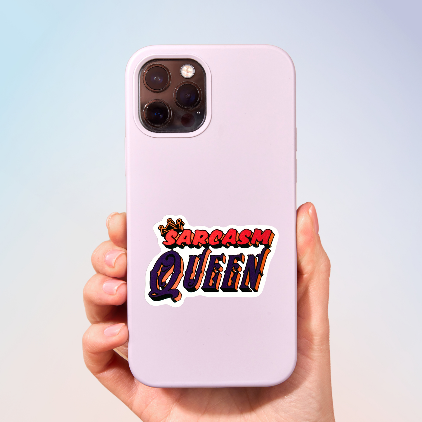 Sarcasm Queen Sticker