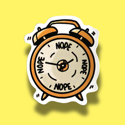 Nope Sticker