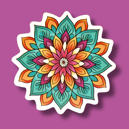 Circle Verse Mandala Sticker