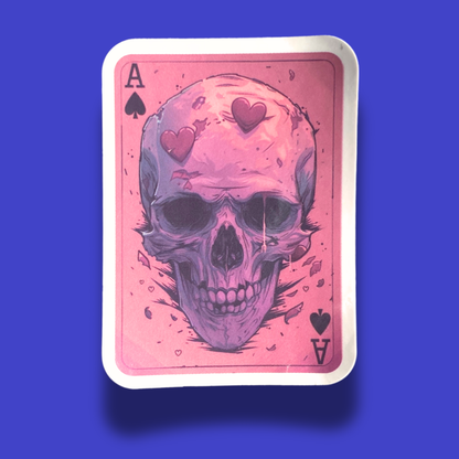 Ace Of Bones Sticker