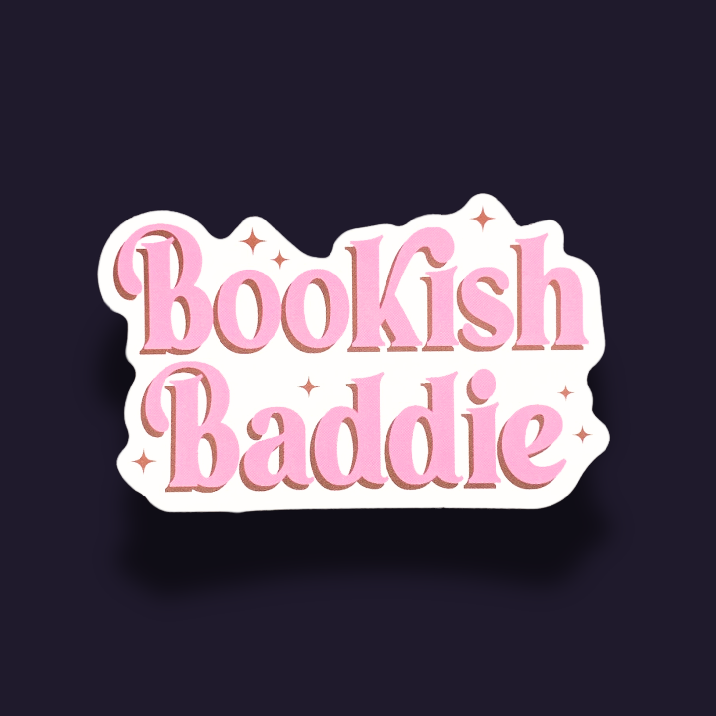 Bookish Baddie Sticker