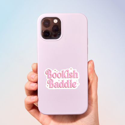 Bookish Baddie Sticker